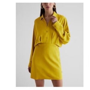 Express portofino shirt dress M NWT